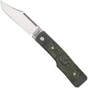 Jack Wolf Gunslinger Jack GUNS-01-CCTG CamoCarbon Toxic Green, coltello da tasca