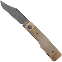 Image pour Jack Wolf Gunslinger Jack GUNSL-03-GRN-LIN-MIC Green Linen Micarta, couteau de poche