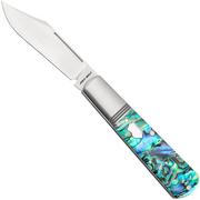 Jack Wolf Gateway Barlow GW-BAR-01-ABALONE Satin 14C28N, Abalone, couteau de poche