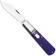 Image pour Jack Wolf Gateway Barlow GW-BAR-02-G10-PUR-SAW Satin 14C28N, Sawcut Purple G10, couteau de poche