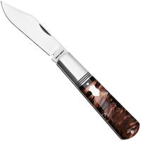 Image pour Jack Wolf Gateway Barlow GW-BAR-02-KIR-GODDESS Satin 14C28N, Brown Goddess Kirinite, couteau de poche