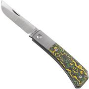 Jack Wolf Pioneer Jack PIONE-01-FC-TO Fat Carbon Toxic Storm, slipjoint pocket knife