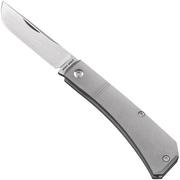 Jack Wolf Pioneer Jack PIONE-01-TI-SM Titanium Smooth, coltello da tasca slipjoint