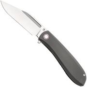 Image pour Jack Wolf Scuffle SCUFFLE-01-TI-MICRO-MILL Belt Satin S90V, Titanium Micro Milled, couteau de poche