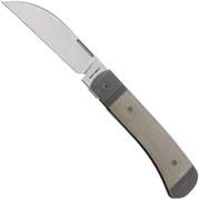 Jack Wolf Diamondback Jack DIAMO-01-LIN-MIC-GRN Green Linen Micarta, coltello da tasca