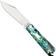 Image pour Jack Wolf Gateway FIXedc GATEW-FX-01-ABALONE Satin Sandvik 14C28N, Abalone, couteau fixe
