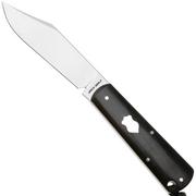 Bild für Jack Wolf Gateway FIXedc GATEW-FX-01-EBONY Satin Sandvik 14C28N, Ebony Wood, Fahrtenmesser