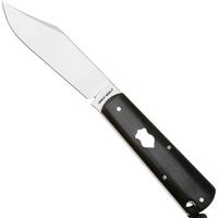 Bild für Jack Wolf Gateway FIXedc GATEW-FX-01-EBONY Satin Sandvik 14C28N, Ebony Wood, Fahrtenmesser