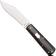 Image for Jack Wolf Gateway FIXedc GATEW-FX-01-VIB-JUT-BIS Satin Sandvik 14C28N, Vibe Jute Bison Micarta, fixed knife