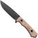 Image for KA-BAR NX.01 Black Cerakote, Brown Natural Textite, fixed-blade survival knife