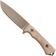 Afbeelding voor KA-BAR NX.01 Flat Dark Earth Cerakote, Brown Natural Textite, vaststaand survivalmes