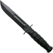 KA-BAR Short 1258, fixed knife, plastic sheath