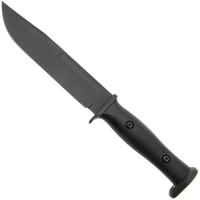 Image pour KA-BAR Slabby 1310, Black 1095 Cro-Van Clip Point, Black GFN, couteau fixe