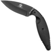 KA-BAR TDI Large 1482 Droppoint Black Straight, cuchillo fijo