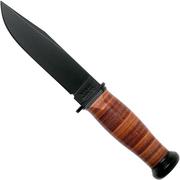 KA-BAR Mark I USN 2225 Leather feststehendes Messer