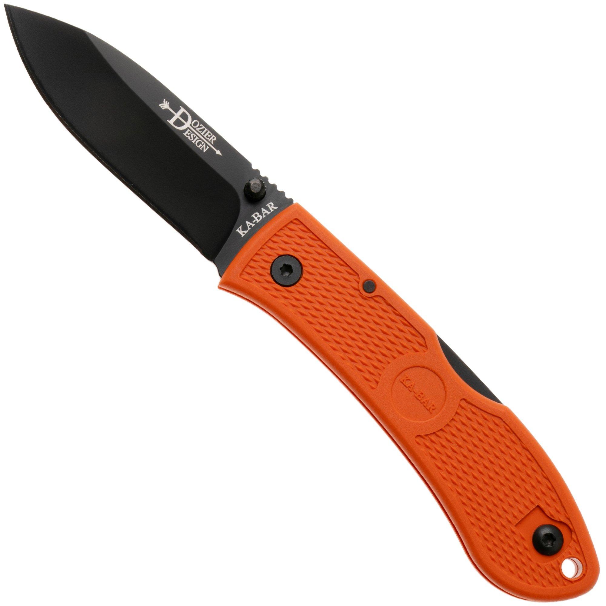KA-BAR Dozier Folding Hunter Orange 4062BO
