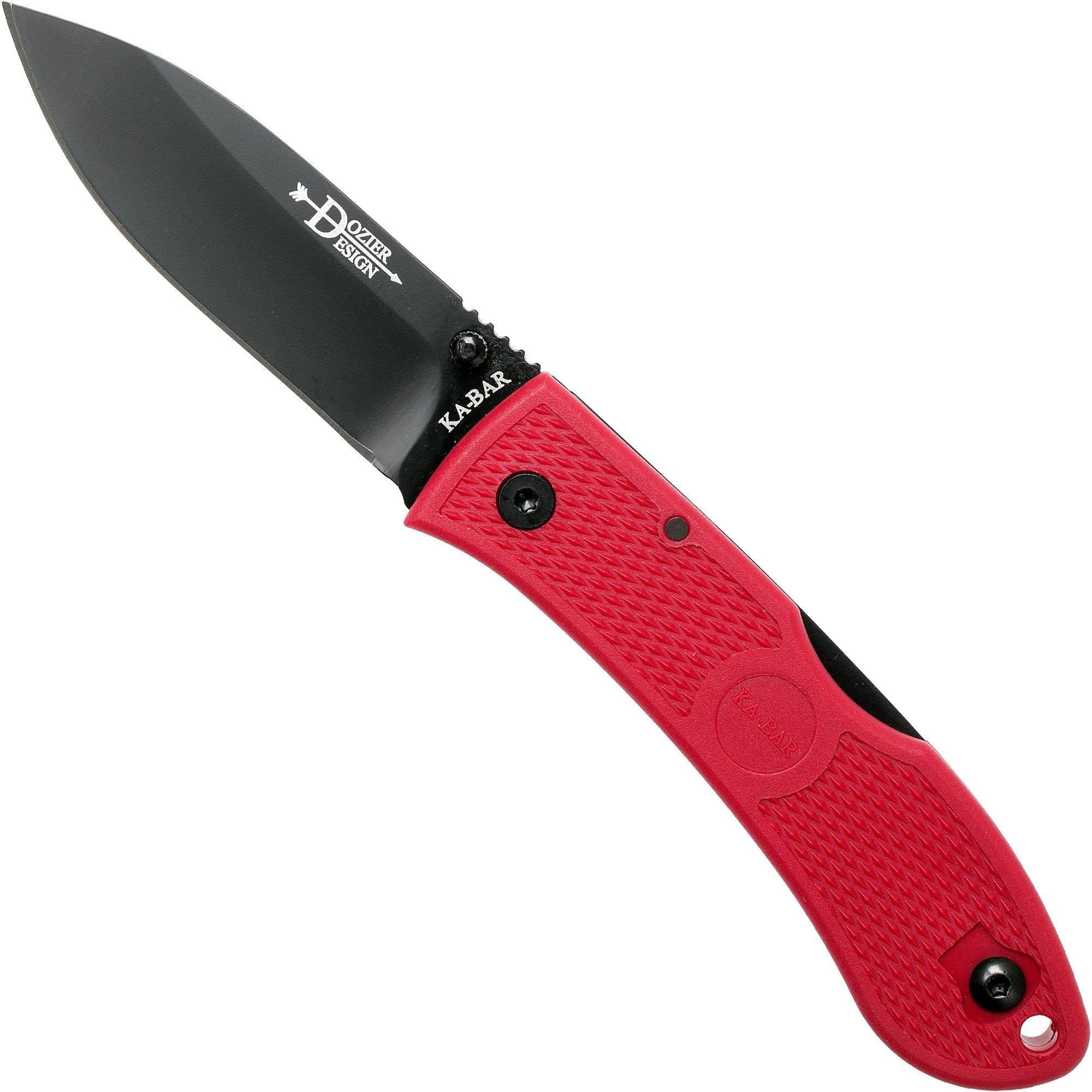 KA-BAR Dozier Folding Hunter Red 4062RD