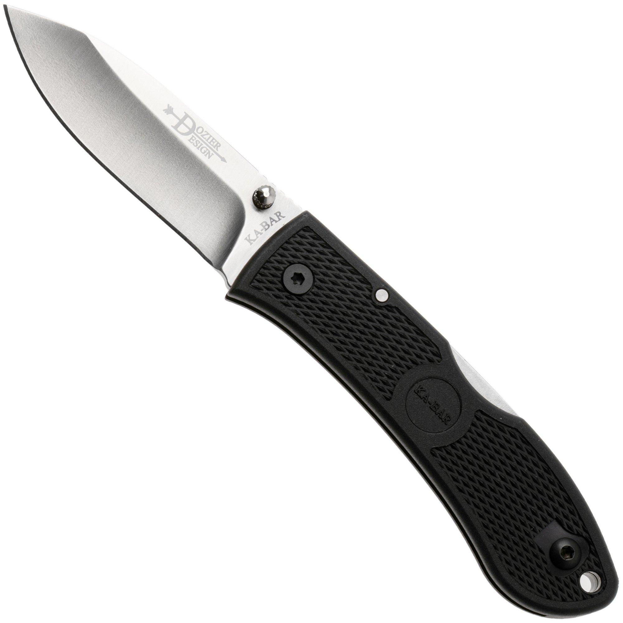 KA-BAR Dozier Folding Hunter Black 4062