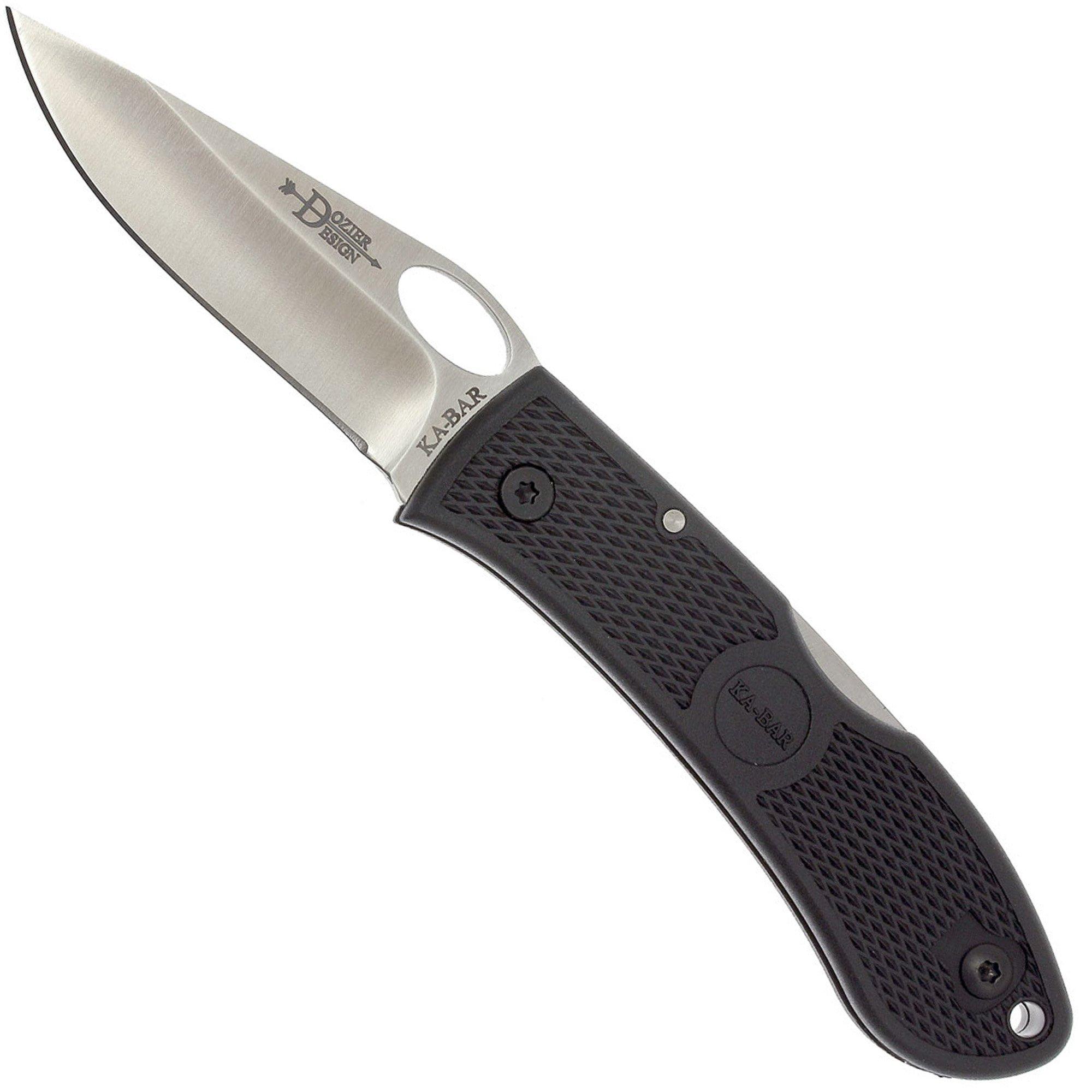 KA-BAR Dozier Thumb Notch Black 4065