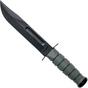 Image for KA-BAR 5011 Foliage Green, plain edge, Kraton, plastic sheath