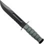 Imagen para KA-BAR 5012 Foliage Green, Borde dentado, Kraton, plástico funda