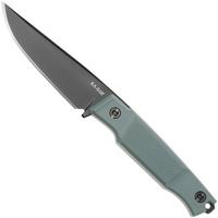 Image pour KA-BAR Apex 5500 Blackwashed D2, Grey-Green GFN, couteau fixe, Petr Janda design