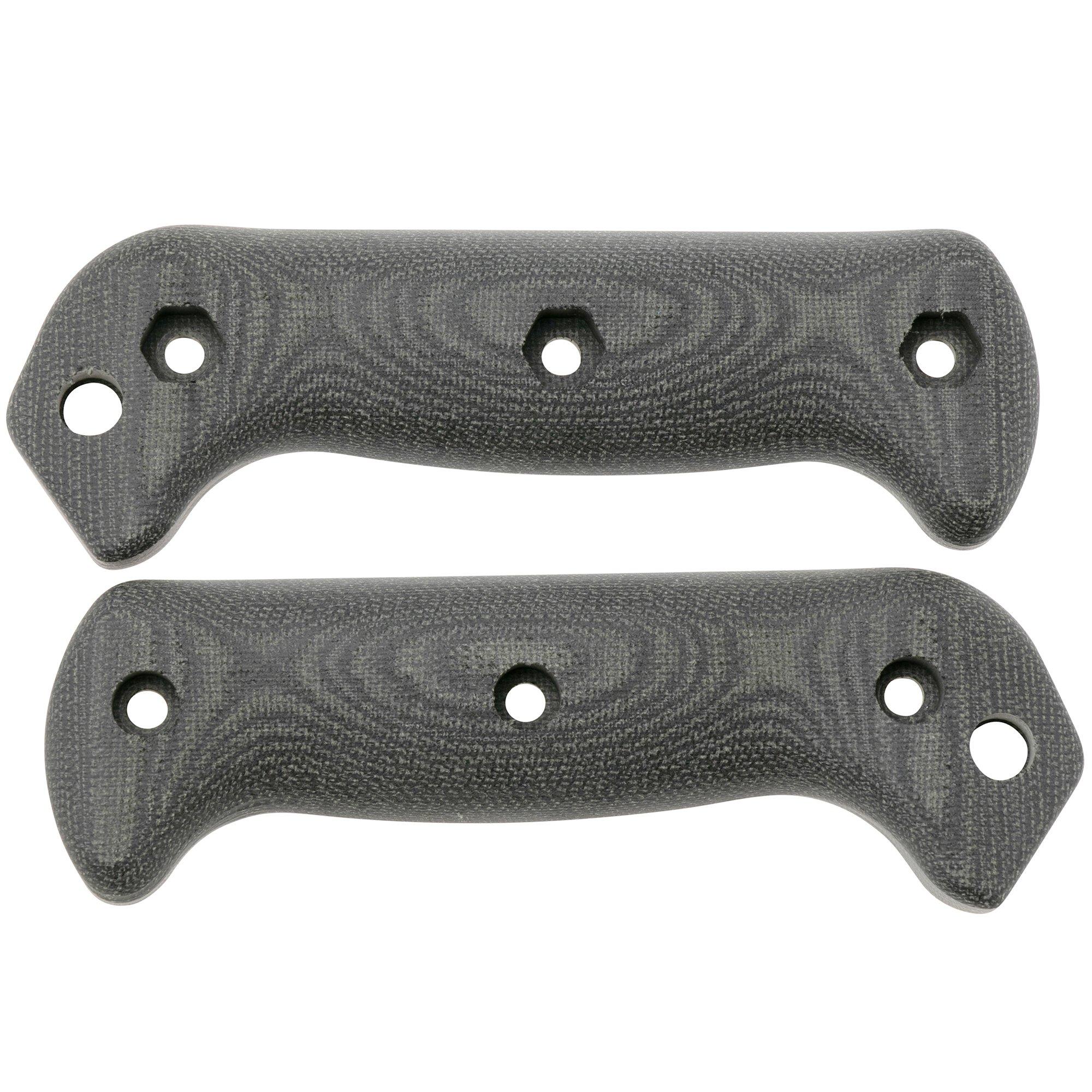 Okładziny KA-BAR Becker Handle Scales BK77BLKHNDL, czarna micarta