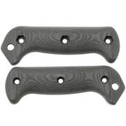 KA-BAR Becker Handle Scales BK77BLKHNDL preto Micarta, capas