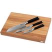 Kai Shun Classic knives set of three including cutting board