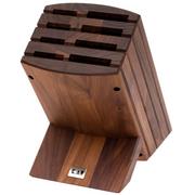 Kai Shun knife block, walnut wood, DM-0810