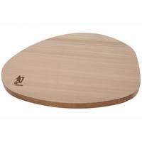 Bild für Kai Shun Hinoki Oval Cutting Board Size M, Schneidebrett Hinokiholz, 32 cm x 22 cm