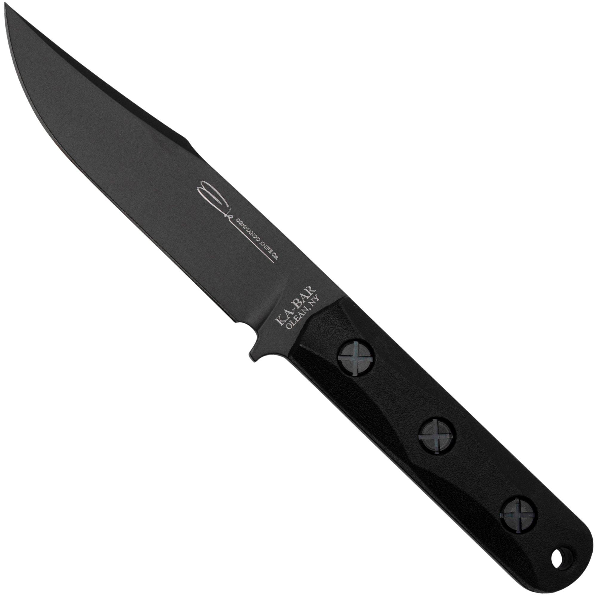 Nóż z głownią stałą KA-BAR EK Commando Short Clip Point Bowie EK50