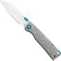 Image pour KA-BAR State & Union F01 SUF01GY, Satin S35VN, Battleship Grey G10, Teal Aluminum Hardware couteau de poche