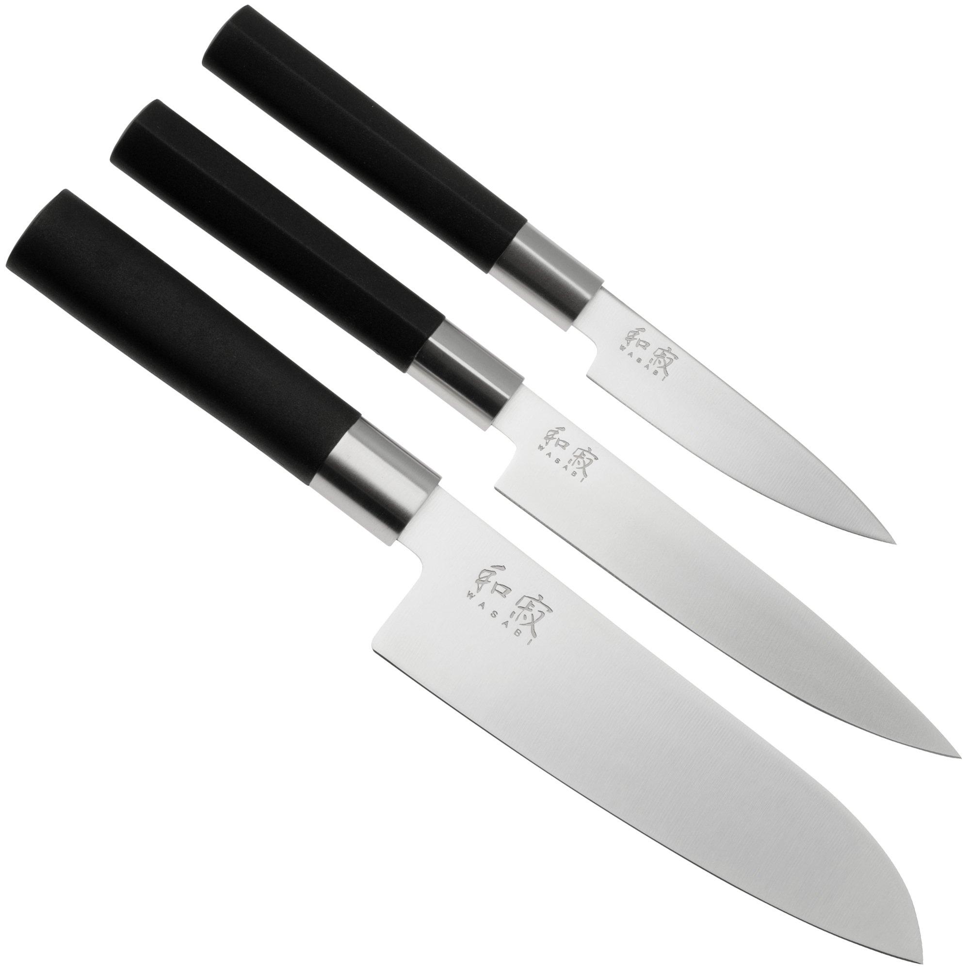 Kai wasabi knife set 3 pieces WB-67S-310 | Advantageously shopping