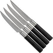 Kai Wasabi Black Steak knife set 4x 6711S