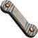Afbeelding voor KeyBar Carved Sandblasted Titanium sleutel organiser
