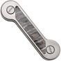 Afbeelding voor KeyBar Titanium Natural Mammoth Tooth KBR281, sleutel organiser