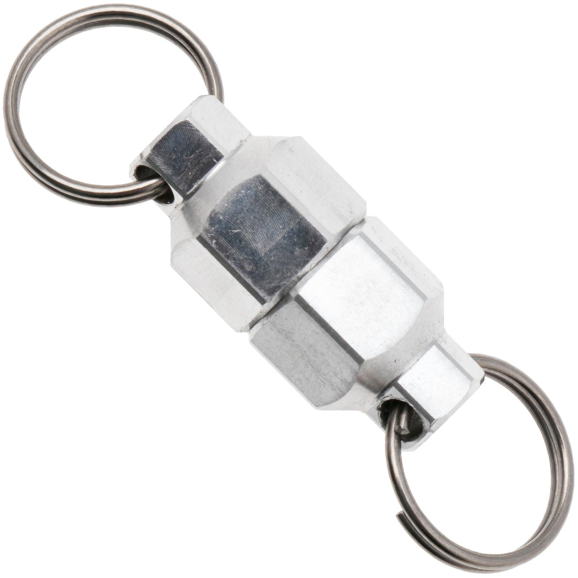 KeyBar MagNut Aluminum Small KBR406, magnetic quick clasp