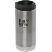 Klean Kanteen Insulated garrafa térmica TKWide 335 ml (Café Cap) - inoxidável escovado