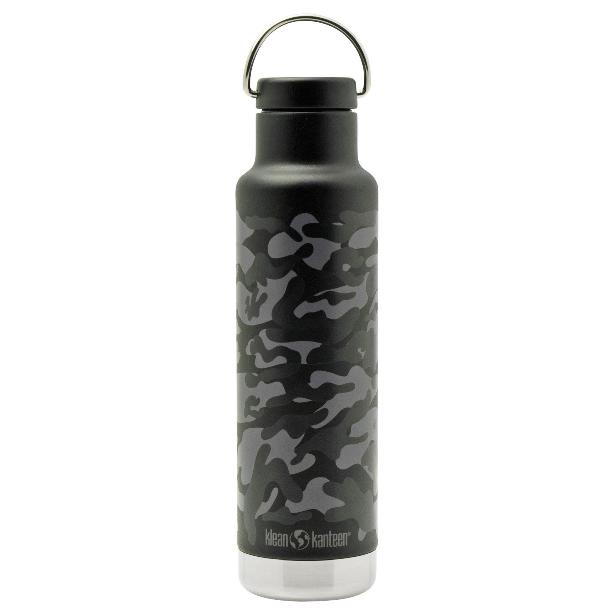 Termos Klean Kanteen Classic Insulated Loop Cap, 592 ml, Black Camo