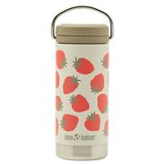 Klean Kanteen Insulated TKWide Twist Cacap 355 ml, Strawberries