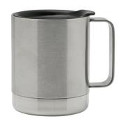 Klean Kanteen CampCup Isolierter Edelstahlbecher 355 ml, Brushed Stainless