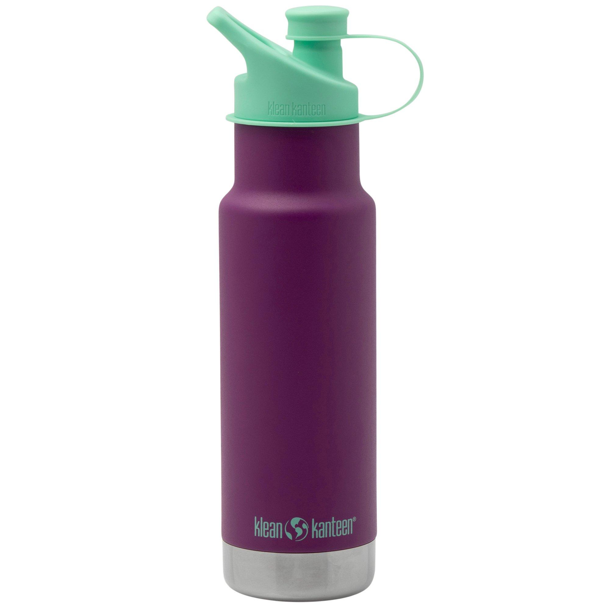 Klean Kanteen Insulated Kid Classic 1010144 Sport Cap, Sparkling Grape, 355 ml