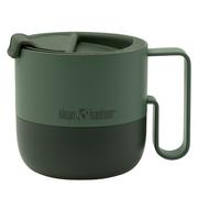 Klean Kanteen Insulated Rise Mug 1010194 mok met flip deksel, Sea Spray, 399 ml 