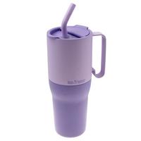 Image for Klean Kanteen Insulated Rise Tumbler 1010993 cup with straw lid, Orchid Bloom 1065 ml