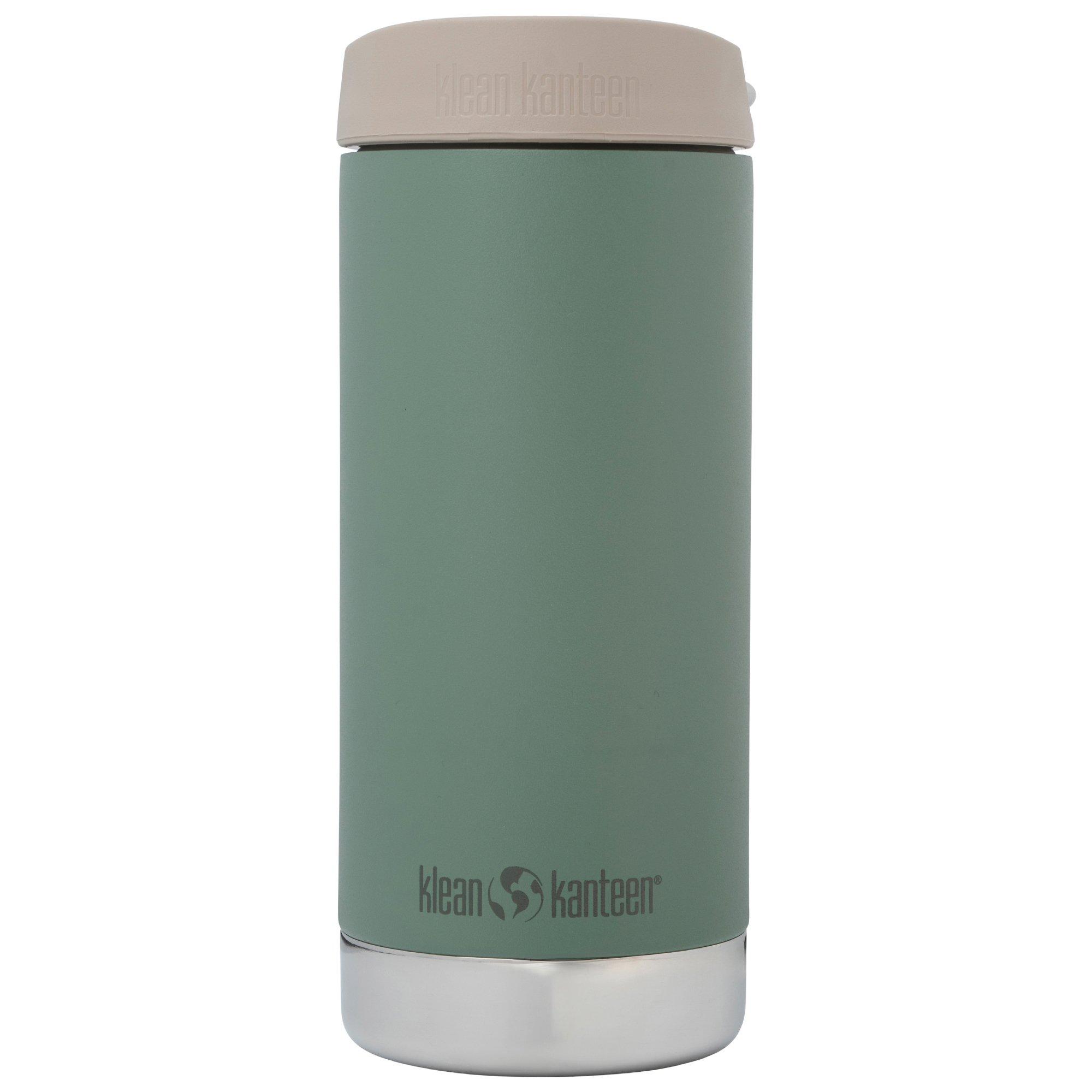 Klean Kanteen TKWide Insulated Coffee Tumbler Café Cap 1011145 Sea Spray, thermos, 355 ml