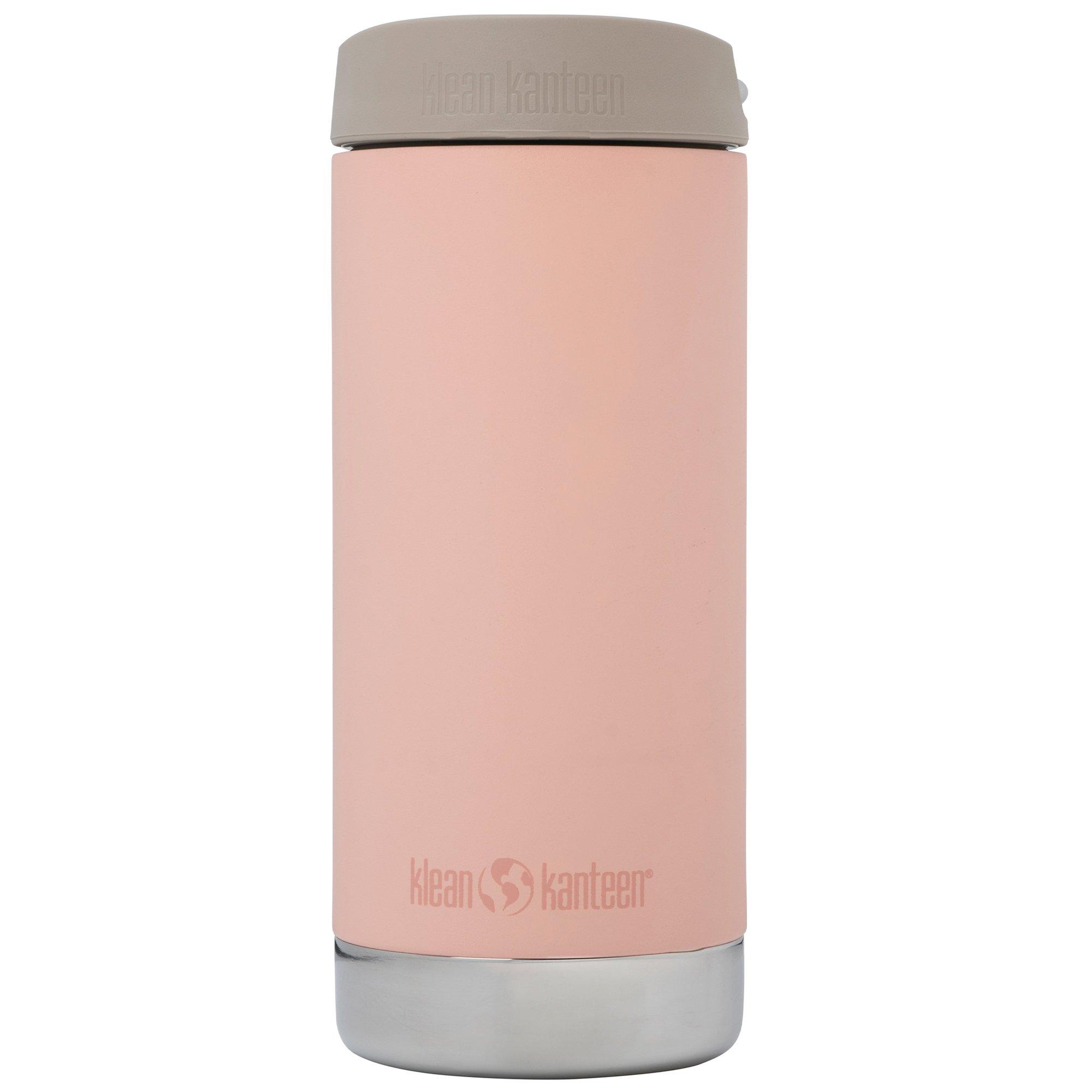 Klean Kanteen TKWide Insulated Coffee Tumbler Café Cap 1011146 Peach Parfait, thermos, 355 ml