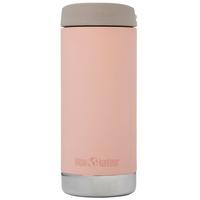 Image for Klean Kanteen TKWide Insulated Coffee Tumbler Café Cap 1011146 Peach Parfait, thermos, 355 ml