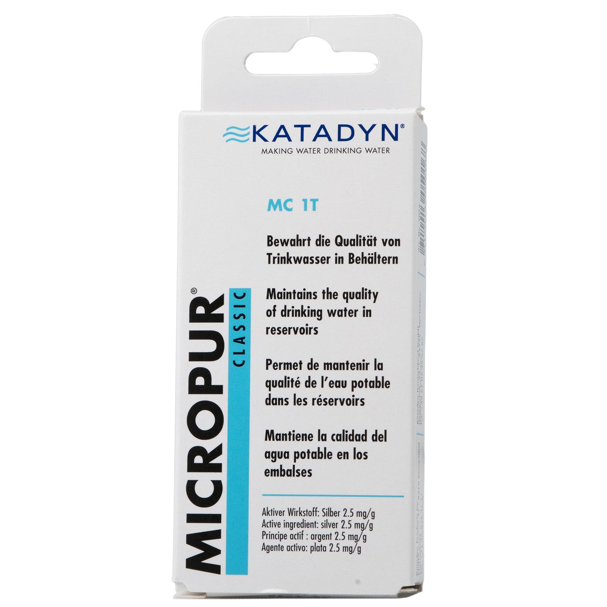 Katadyn Micropur Classic MC 1T/100, waterconserveringstabletten, 100 stuks