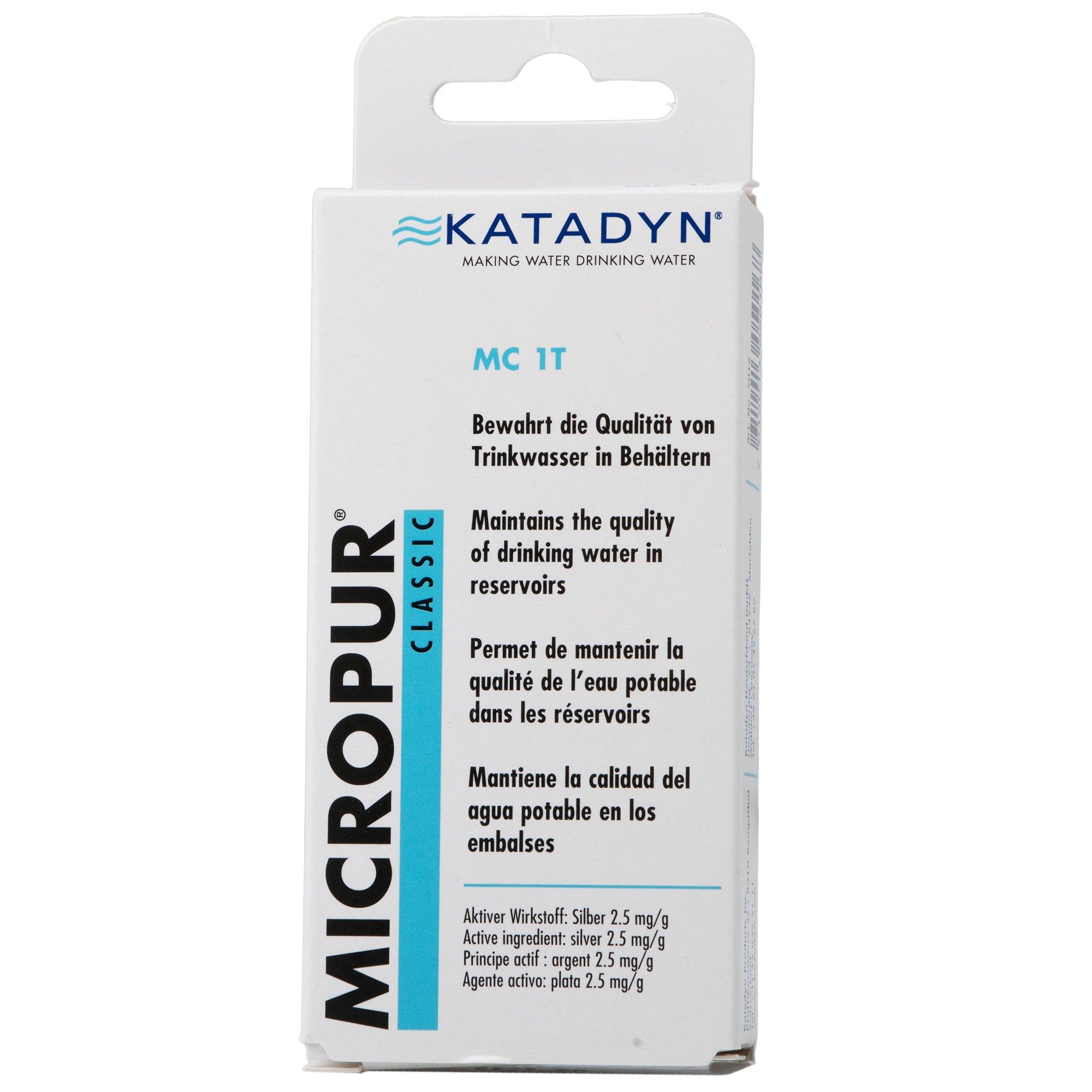 Katadyn Micropur Classic MC 1T/50, waterconserveringstabletten, 50 stuks